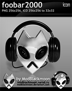 Foobar 2000 иконка PNG ICO 3D