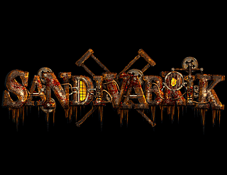 Sandivabrik Rusty Metal Steampunk, Horror Logo Design Plakk Magazine