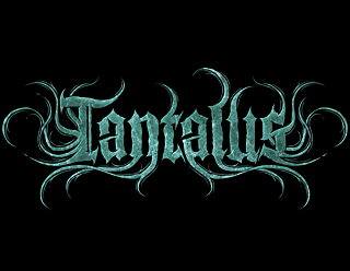 Death Doom Metal Band Logo Design with Malachite Marble Stone Effect - Tantalus