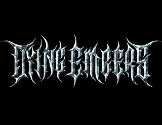 Heavy Metal Band Logo Design with Icy Steel Effect - Dying Embers
