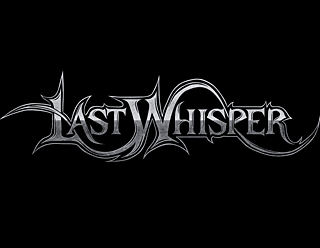 Silver Gradient Textured Heavy Metal Logo Design - Last Whisperer