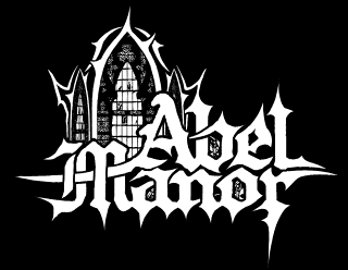 Vector Band Logo Drawing with the Old Gothic Cathedral Art - Abel Manor