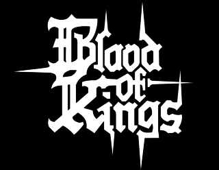 Traditional Classic Heavy Metal Band Logo Design - Blood of Kings