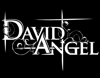 Dark Gothic Metal Artist Logo Design with Roman Lettering - David Angel