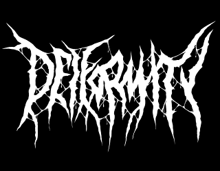 Quality Brutal Death Metal Band Logo Design - Deiformity
