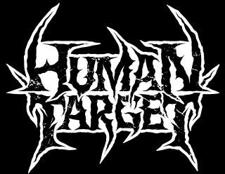 Thrash Death Metal Band Logo Design - Human Target