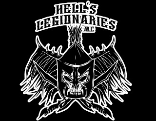 Biker Motorcycle Emblem Patch - Hell's Legionaries