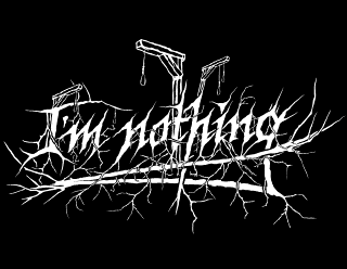 I'm Nothing - Depressive, Suicidal Black Metal Band Logo Design with Scaffolds and Ropes