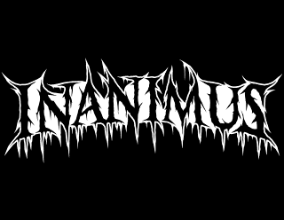 Death Metal Band Logo Design with Outline - Inanimus