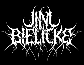 Black Metal Style Personal Name Design - JIM BIELICKE