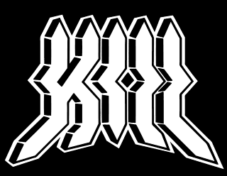 Symmetric Thrash Metal Band Logo Design - Kill