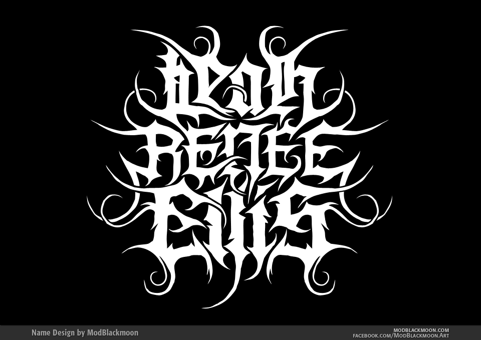 Legible Dark Metal and Gothic Metal Band Logo Design.