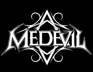 Classic Heavy Metal Band Logo Design - Medevil