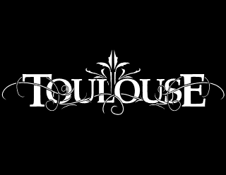 Heavy Metal Band Logo Graphic Design with Elegant Ornaments - Toulouse