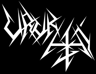 Evil Satanic 90s Black Metal Band Logo Design - Uruk Hai