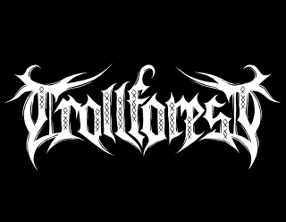 Trollforest - Classy Pagan Black Metal Band Logo Design