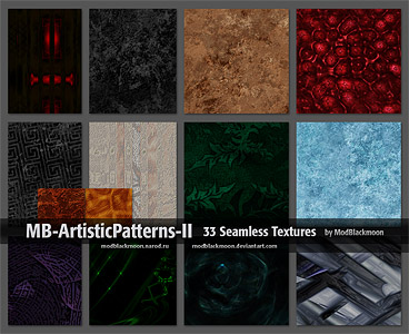 MB-ArtisticPatterns 2 - seamless grunge textures set