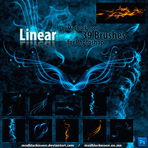 MB Linear Magic Brushes for Photoshop